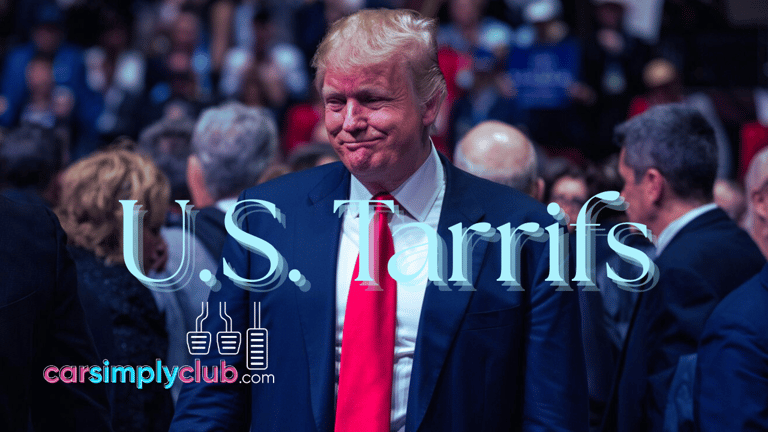 U.S. President Trump With the words U.S. Tarrifs