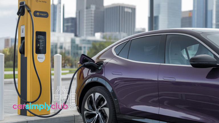 Purple EV Charging