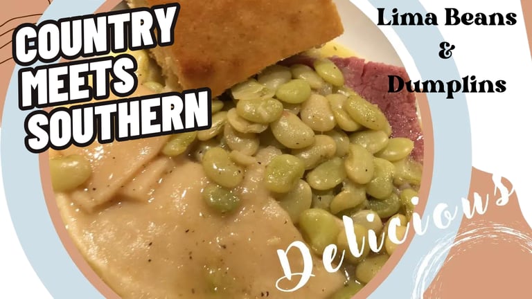 country food on plate with dumplings