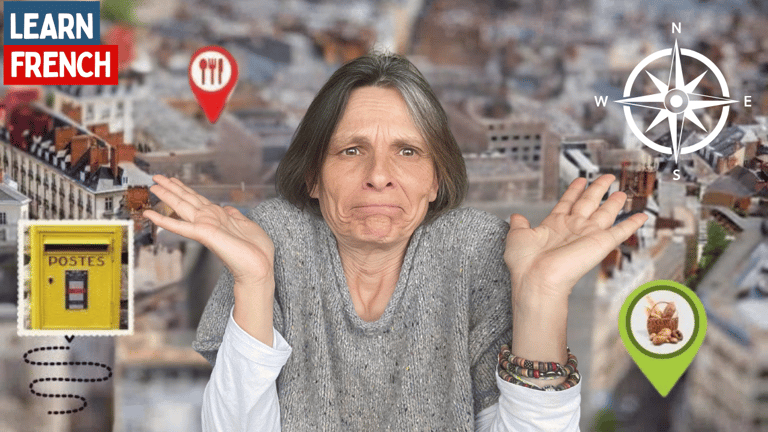 How to ask and give directions in French
