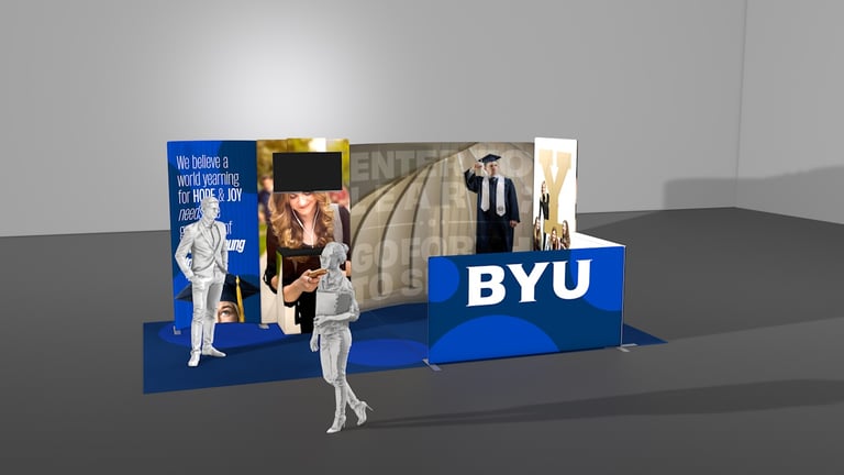 10' x 20' Perspective Front View