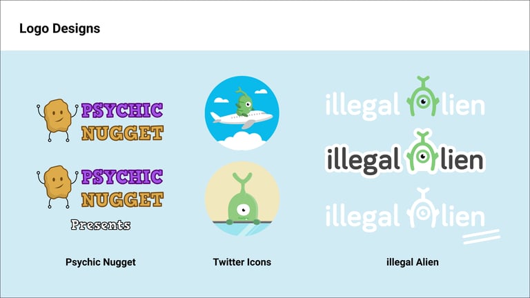 illegal Alien Logo Designs