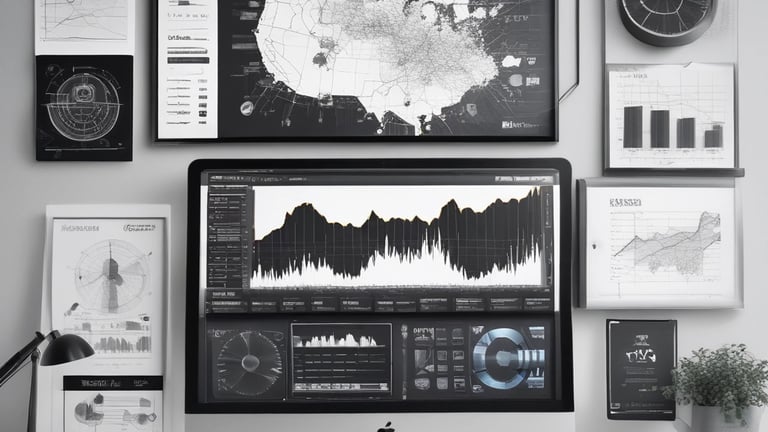 A behind-the-scenes shot of a film production in action.