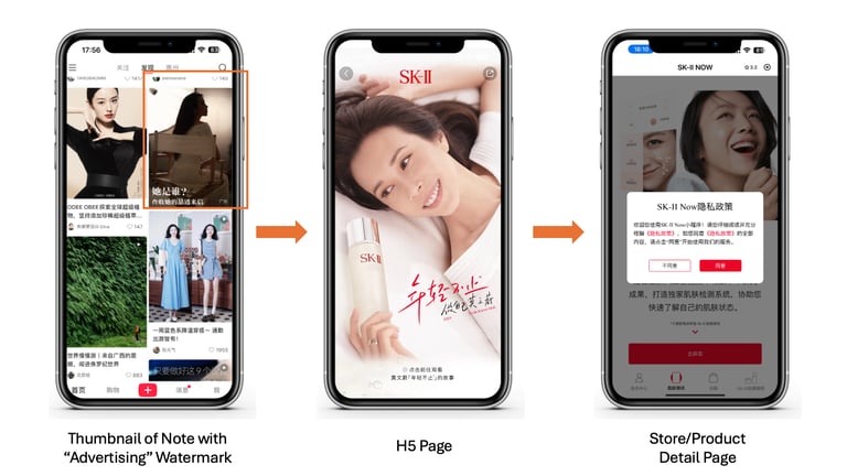 Example of Xiaohongshu In-feed Ads (2)