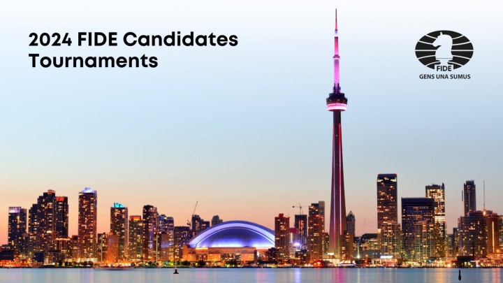 Toronto will host the 2024 FIDE Candidates Tournaments. FIDE Chess