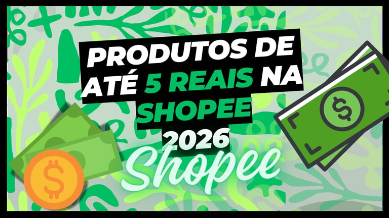 produtos até 5 reais shopee