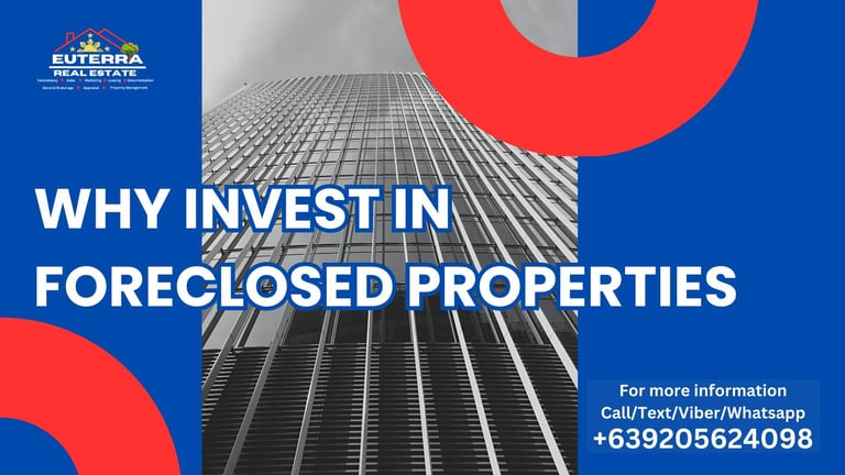 Why Invest in Foreclosed Properties