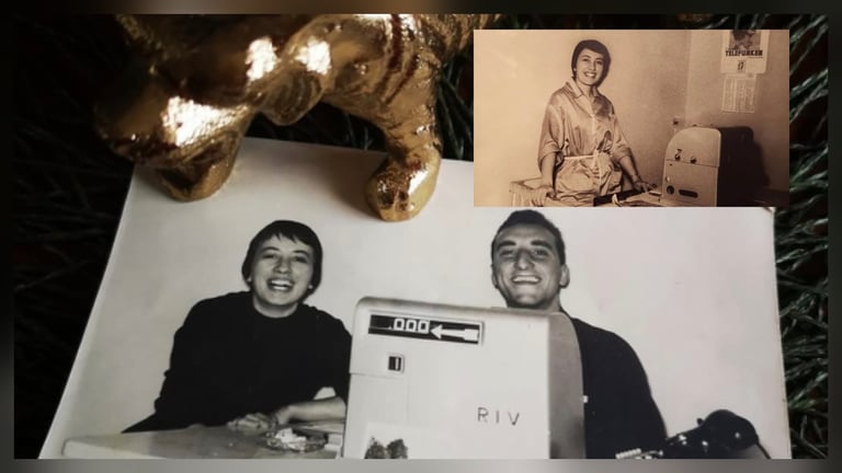 I miei genitori gestivano le Terme di Castel San Pietro 1957-1959.