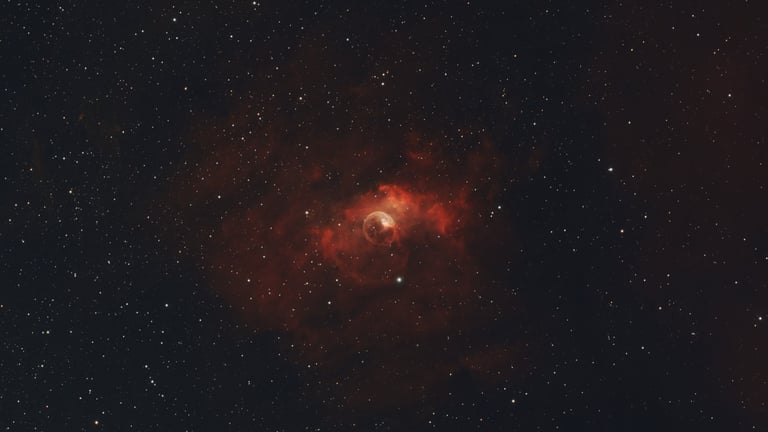 ngc 7635 - nébuleuse de la bulle