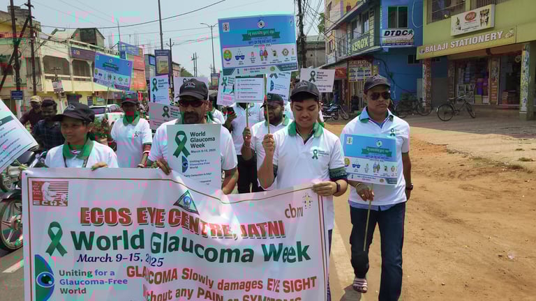 World Glaucoma Week Awareness Rally