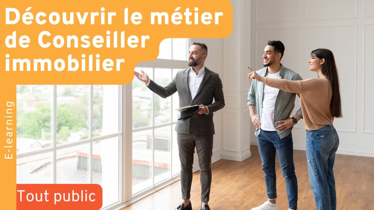 Formation découvrir le métier de conseiller immobilier