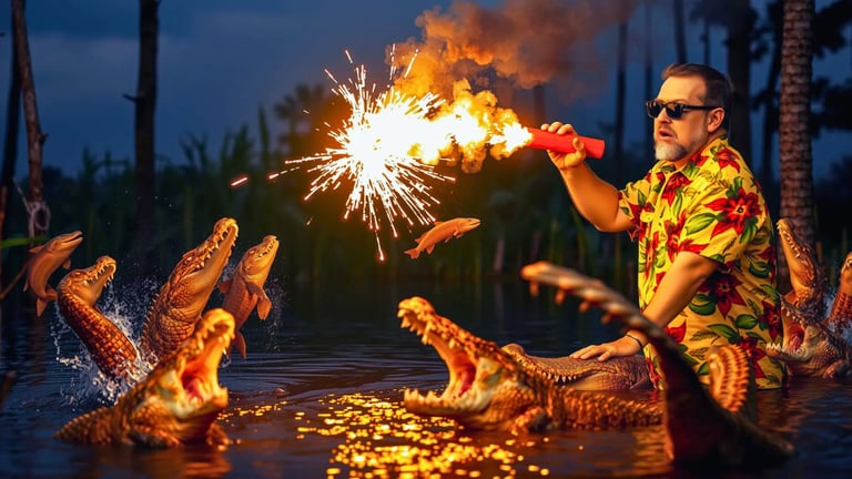 Fishing with Explosives