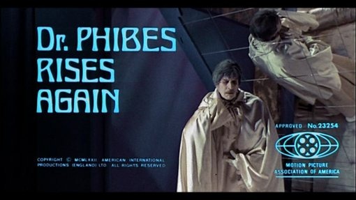 Vincent Price as Dr. Phibes