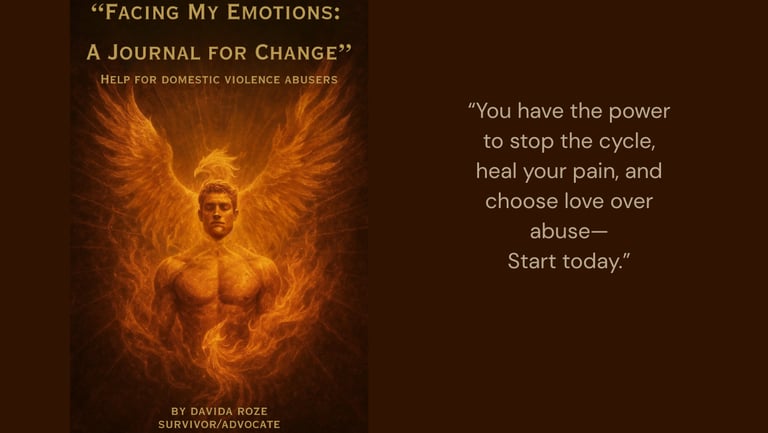 Facing My Emotions: A Journal for Change by Davida Roze