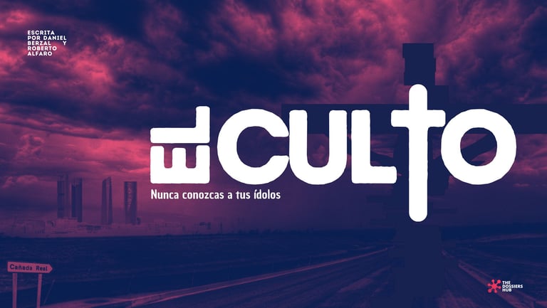 EL CULTO guion dosssier tratamiento publicitario diseño gráfico web the dossiers hub