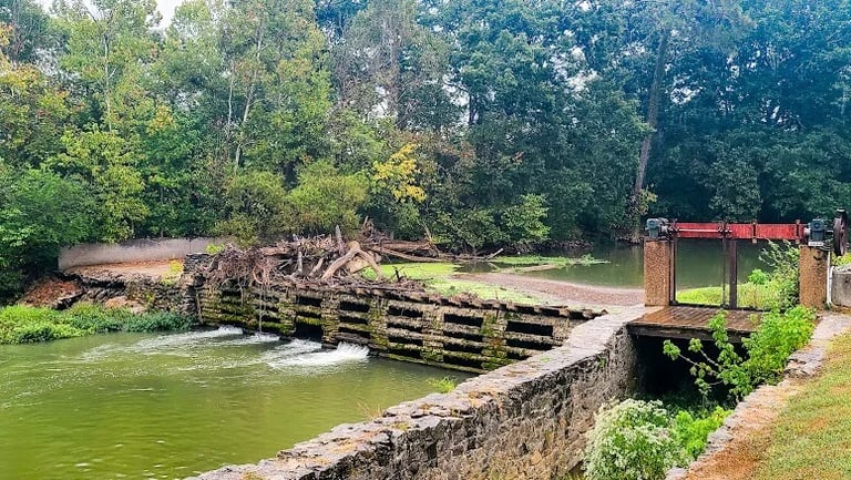 Chickamauga, GA - Lee & Gordon's Mill used water power to operate the grist/grain grinder