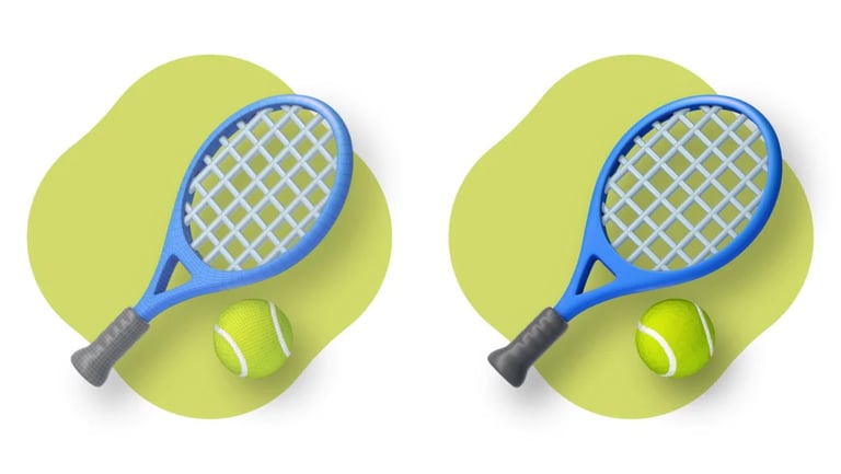 tennis emoji 3D