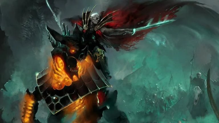 Age of Sigmar Soulblight Gravelord Death Army Vampire