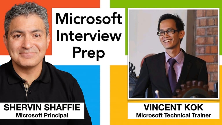A YouTube playlist on career and interview tips for Microsoft jobs 