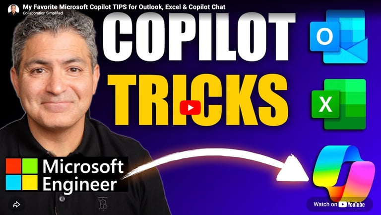 Collaboration Simplified Copilot Tips YouTube Video