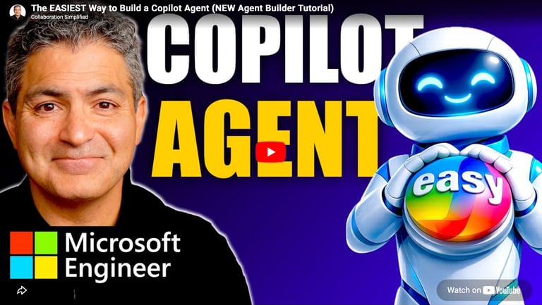 Collaboration Simplified Agent Builder YouTube video
