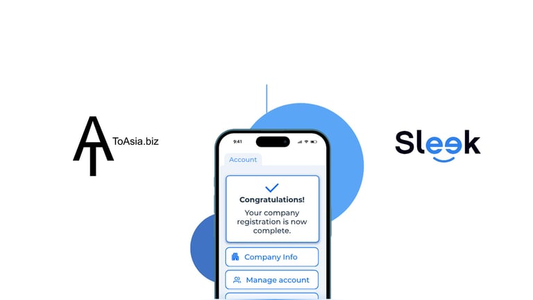 Company Registration with Sleek | ToAsia.biz