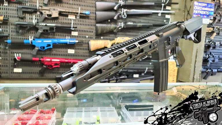 WE M4 RARS RAPTOR GBBR BLACK