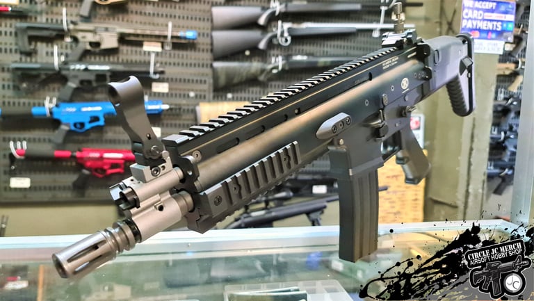 CYBERGUN FN HERSTAL SCAR-L STD GBBR BLACK