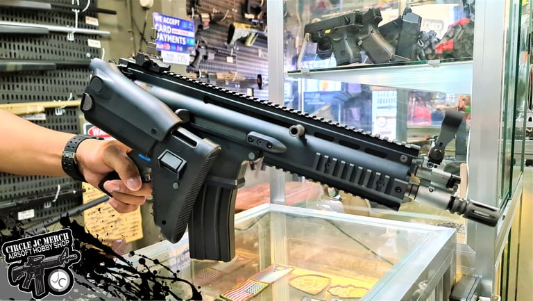 CYBERGUN FN HERSTAL SCAR-L STD GBBR BLACK