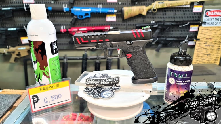 APS SCORPION BLACK/RED PACKAGE