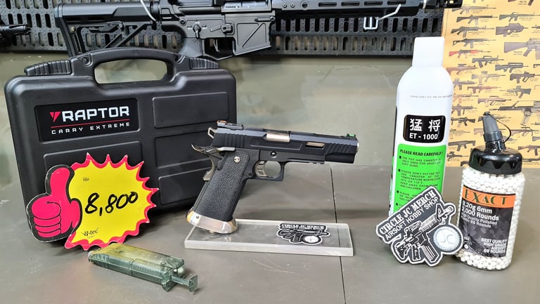 WE TREX HICAPA BLACK SEMI AUTO