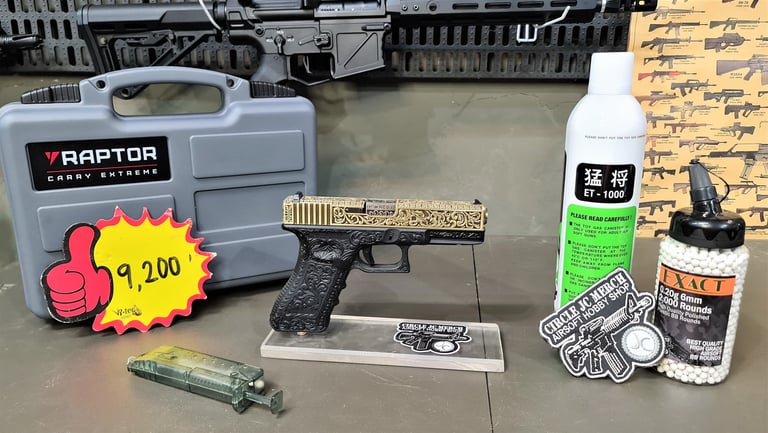 WE G17 FLORAL SEMI AUTO PACKAGE