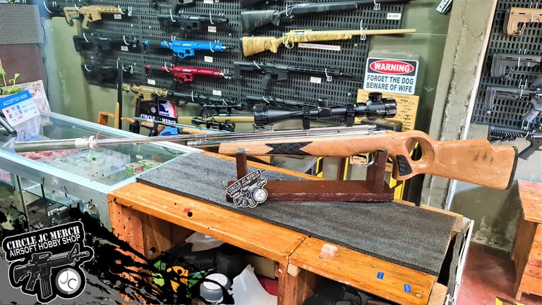AIRGUN SPECIAL CO2 WOOD BLACK