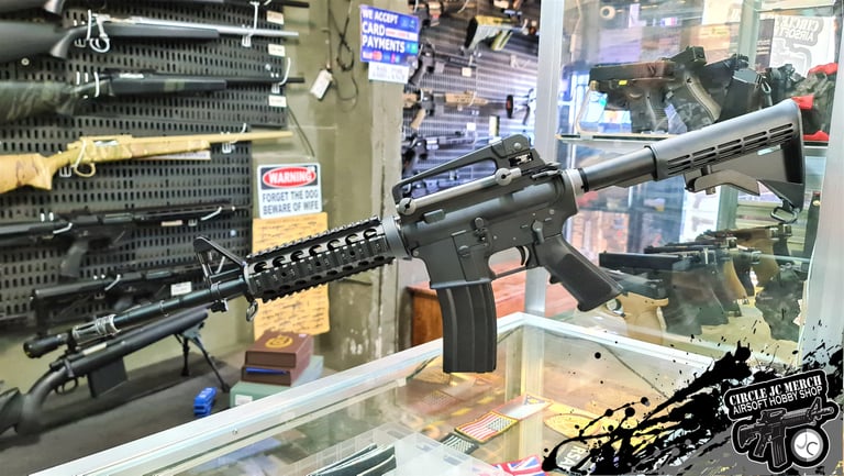 WE M4 RIS GBBR BLACK