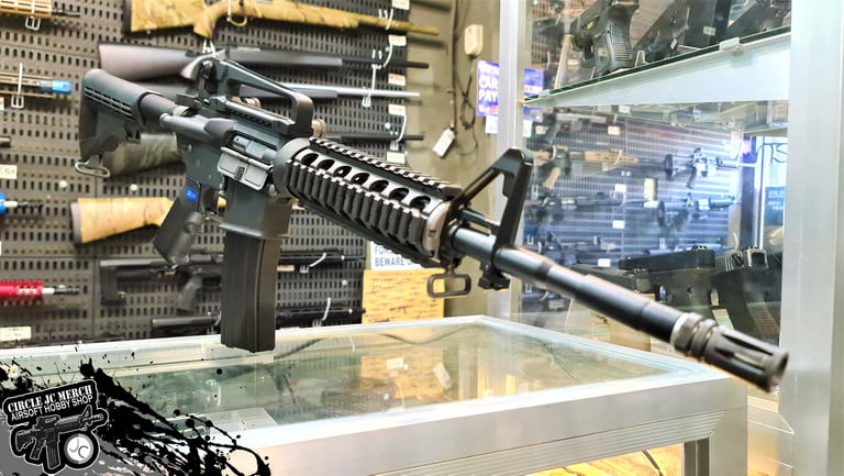 WE M4 RIS GBBR BLACK