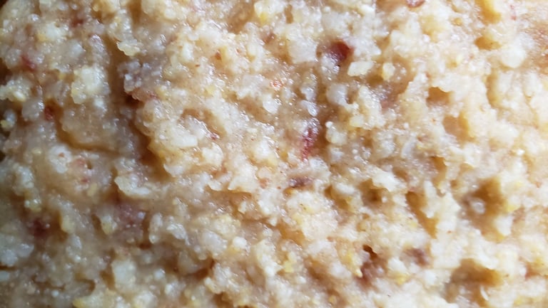 Cornmeal Millet Dish