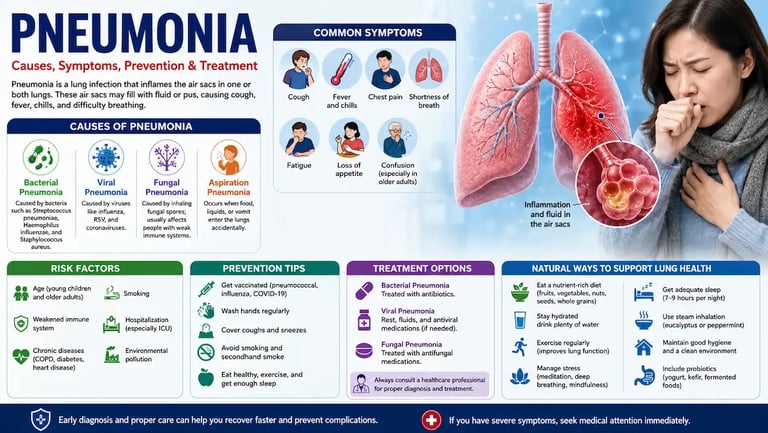 Doctor examining lungs of a patient with pneumonia infection