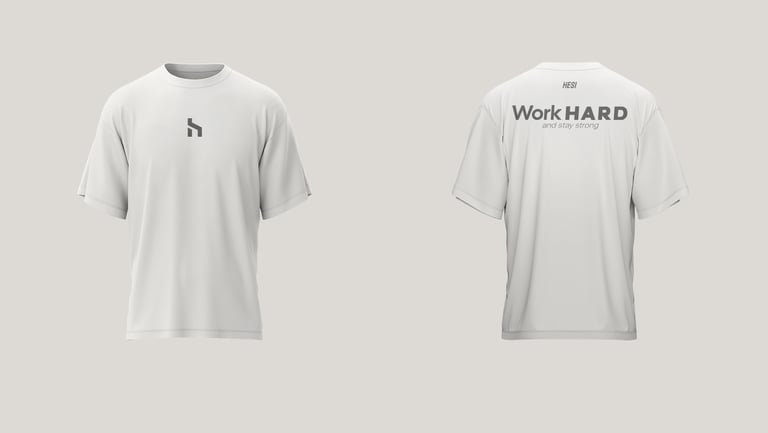 Camiseta branca HESI