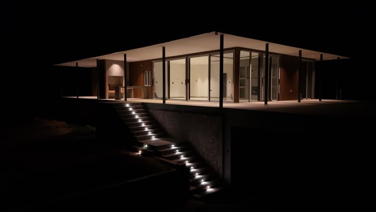 Moderne Villa mit großen Terrassen in Planta Urbana, Colonia Independencia