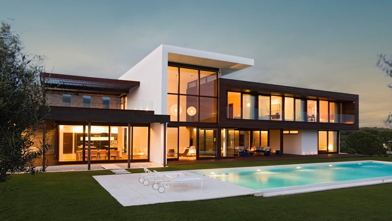 luxurious house for real estate investing