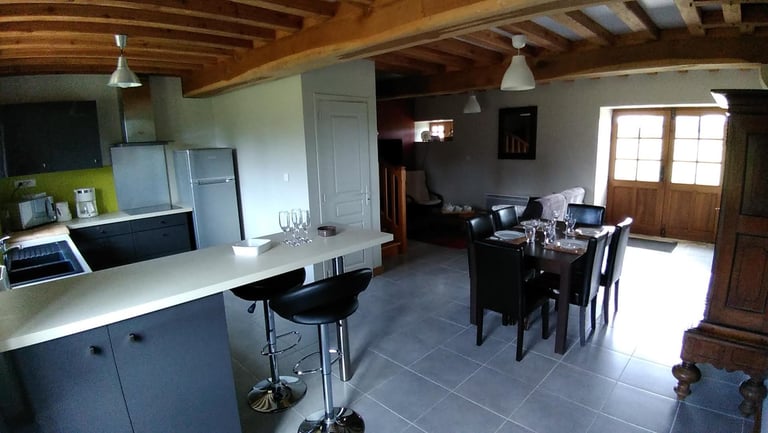 Gîte confortable pour 6 personnes à Etienville dans les marais du Cotentin