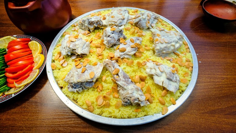 Mansaf Jordanian Authentic Food