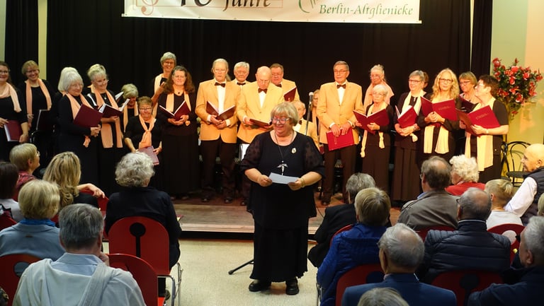 Jubiläumskonzert Gemischter Chor Berlin Altglienicke im Bürgerhaus Berlin Altglienicke