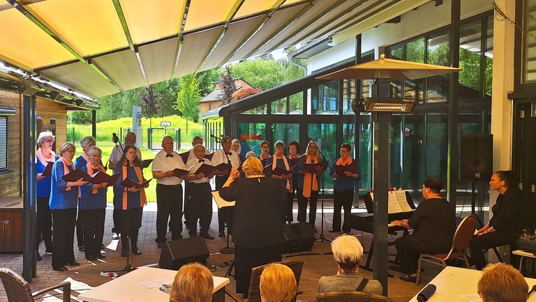 Auftritt beim 50. Sängerfest in Rübezahl