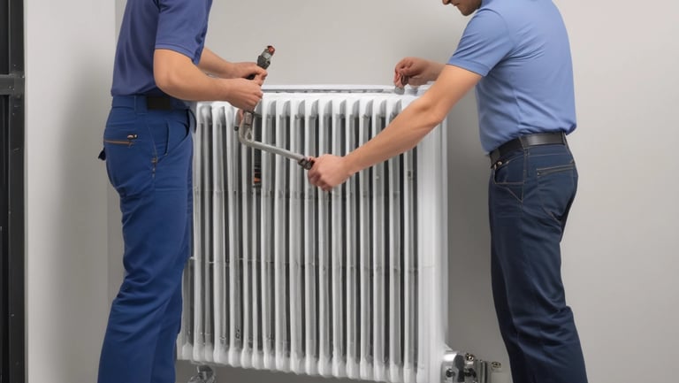 TES INSTAL - montaj radiatoare