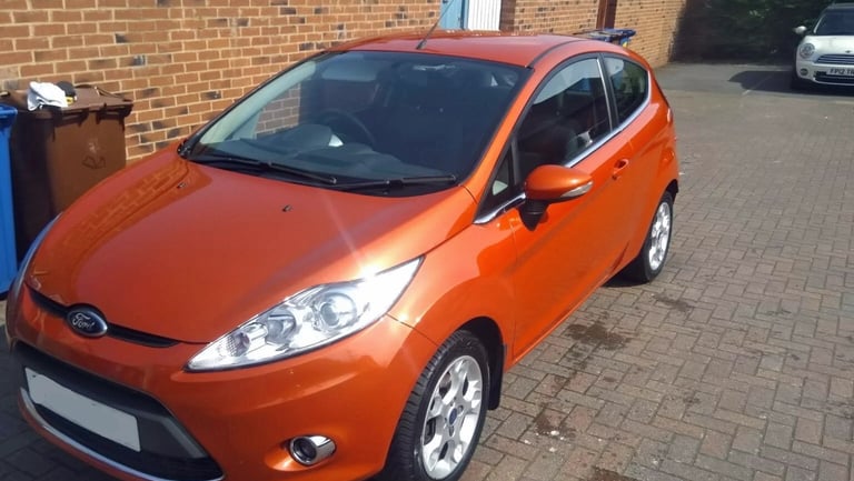2012 orange Fiesta