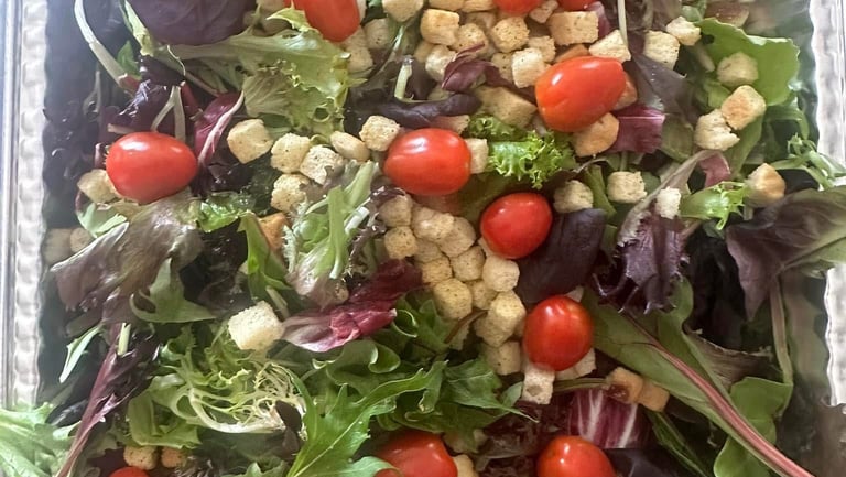 Fresh Daily Vibrant Salad Options for In Store and Event Availability