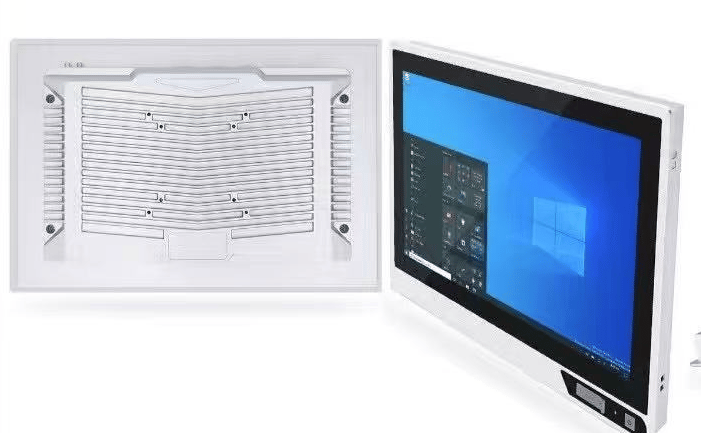 claratech's Front-mounted Fully Enclosed Industrial Display