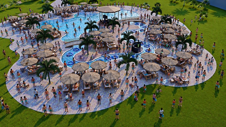Conception 3D Aquapark
