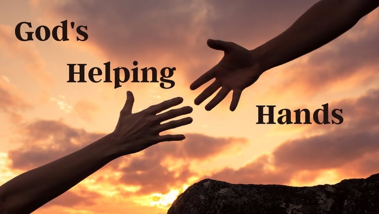 God's helping hands